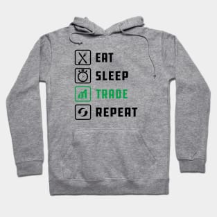 Trader - Eat Sleep Trade Repeat Hoodie